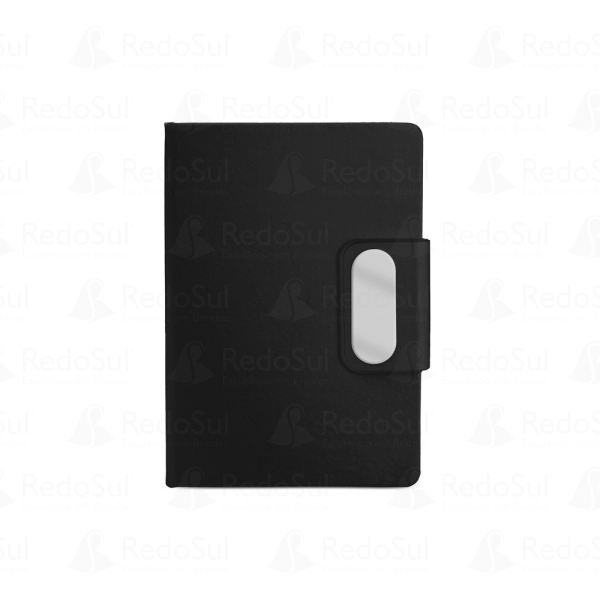 Caderno Personalizado produzido em PU com placa em metal Caderno Personalizado produzido em PU com placa em metal